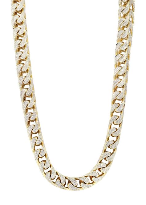 iced out versace chain|frostnyc iced out chains.